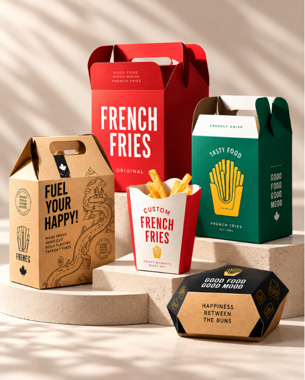 Food and beverage takeaway packaging